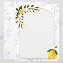 Papper Lemon Stationery