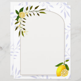 Papper Lemon Stationery