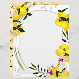 Papper Lemon Stationery