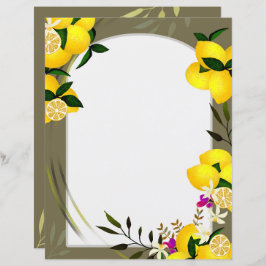 Papper Lemon Stationery