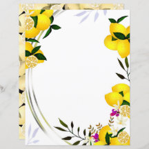 Papper Lemon Stationery
