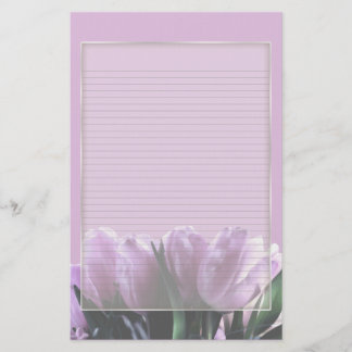 Papper lila Tulips (tillval)