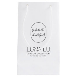 Papper Logotyp för leverans av minimalistiskt kuve