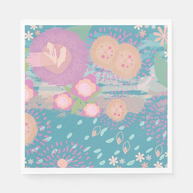 Papper Luncheon Napkin Pappersservett (Framsidan)