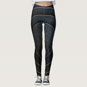 Papper lyxfärg: Golden Gradient. Leggings
