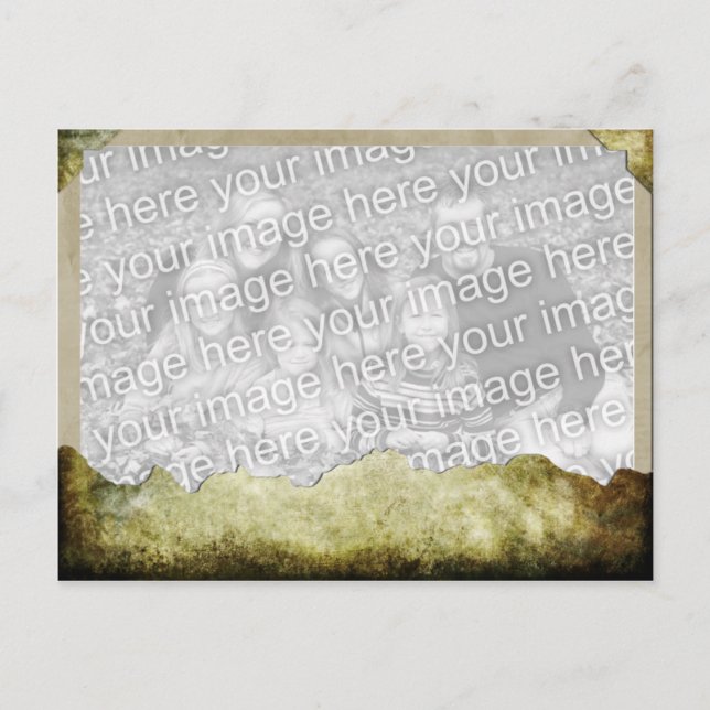 Papper mall för namngiven vykort (Framsida)