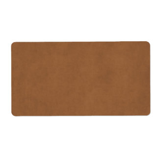 Papper mall för vintage Leather Brown Parchment Fraktsedel