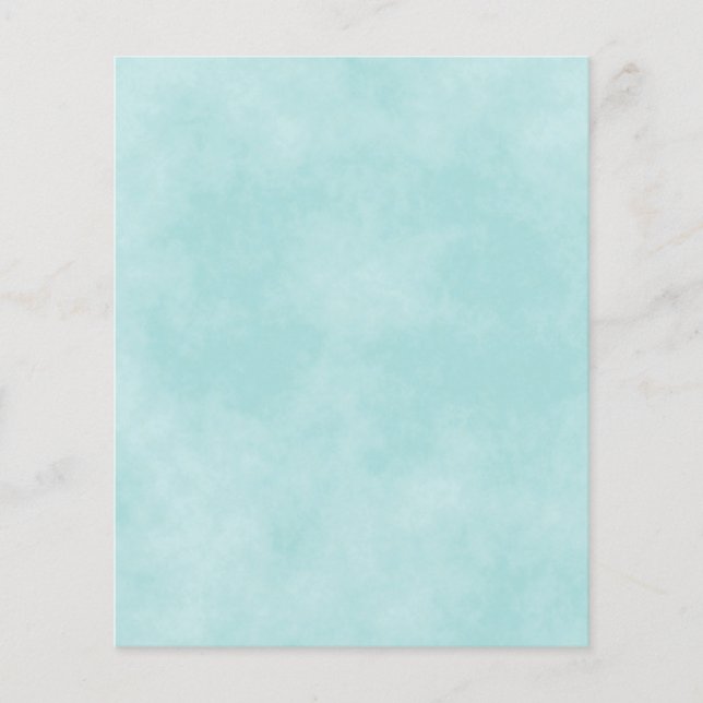 Papper marmorerad Aqua eller Teal Fog (Framsida)