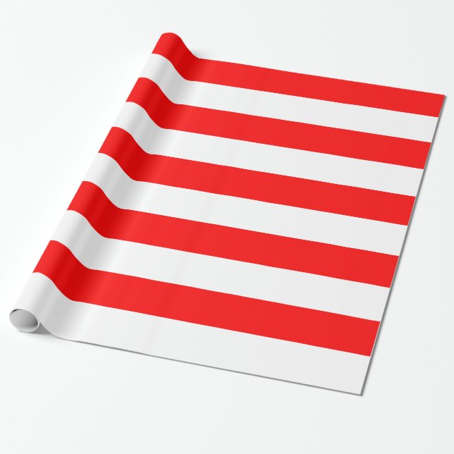 Papper med Indonesiens Flagga Presentpapper (Utrullad)