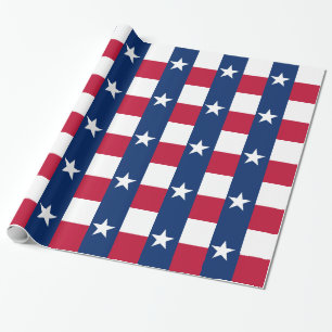 Papper med Texas Flagga Presentpapper