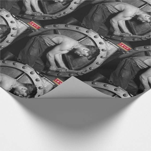 Papper mekanism för svällning presentpapper (Hörn)