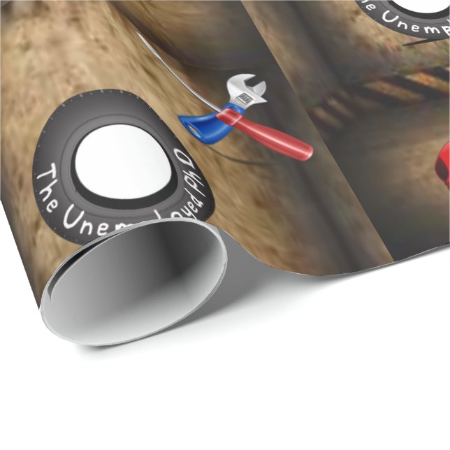 Papper mekanism för svällning presentpapper (Rullad Hörn)