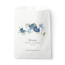 Papper Möhippa för Dusty Blue-Blommigt