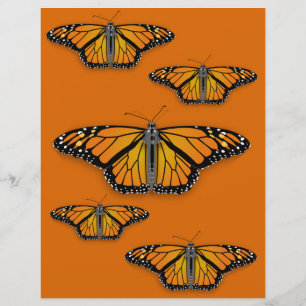 Papper monarch Butterfly Craft