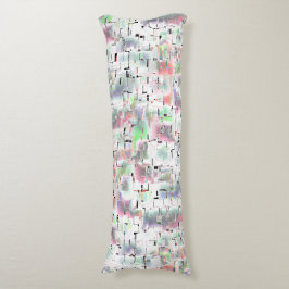 Papper mosaik i ogenomskinligt färg och smådricks kroppskudde