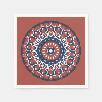 Papper napkin för Mandala Design Pappersservett