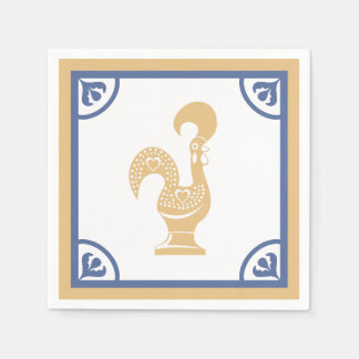 Papper napkin från tupp pappersservett