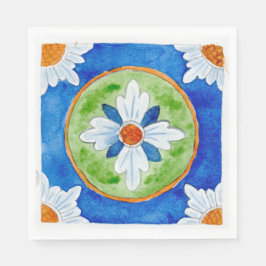 Papper napkin SCT_P8-1 traditionell siciliansk des Pappersservett