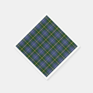 papper napkins blue Nova Scotia Tartan plaid Pappersservett
