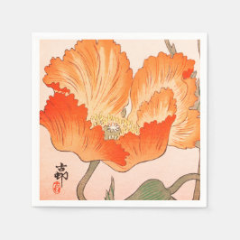 PAPPER NAPKINS JAPANESE POPPY PAPPERSSERVETT