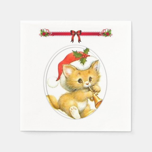 Papper Napkins-jul Pappersservett (Framsidan)