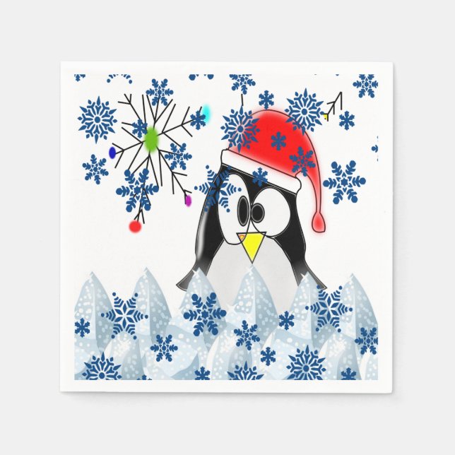 Papper Napkins-jul Pappersservett (Framsidan)