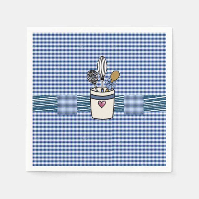 Papper Napkins Kitchen Pappersservett (Framsidan)