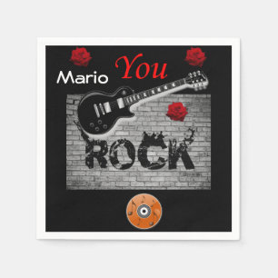 Papper Napkins Mario Pappersservett