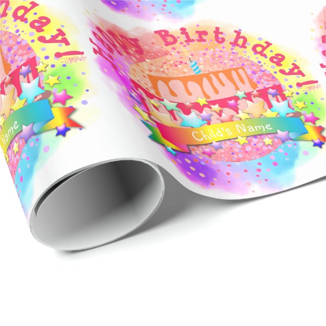 Papper nedgång av kummel - HAMbWG Presentpapper (Rullad Hörn)