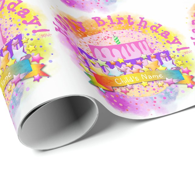 Papper nedgång av kummel - HAMbWG Presentpapper (Rullad Hörn)
