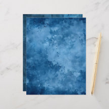 Papper nedtryckt Bläck-blått bakgrundsskrapp