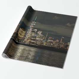 PAPPER NYC-skylinomslagning Presentpapper