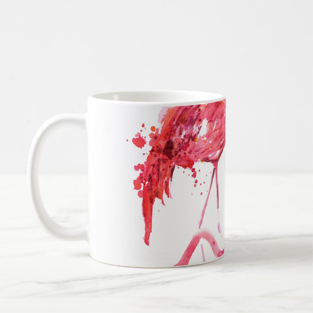 Papper nyhetstext med gammal papper kaffemugg (Vänster)