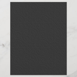 Papper, oformaterad, svart skrapbok med oformatera