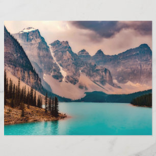 Papper om Banff nationalpark Sjö
