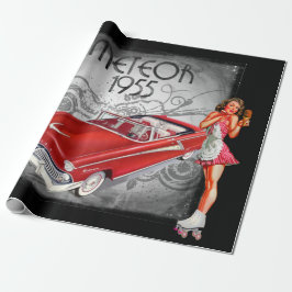 Papper om inkapsling av Stil 50 Presentpapper