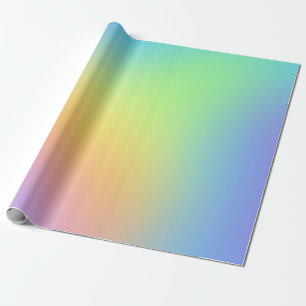 Papper omformning av mjuk Pastellns regnbågsöver Presentpapper