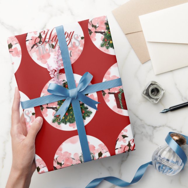 Papper omslagning av Chirstmas-Helgdag Presentpapper (Gifting)