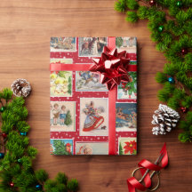 Papper omslagning av färgat årstidsvykort