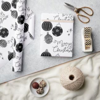 papper omslagning av god jul presentpapper