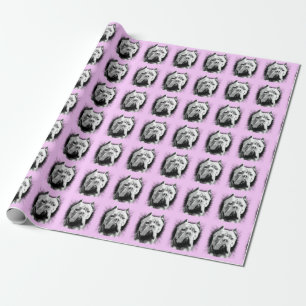 Papper omslagning av käpp presentpapper