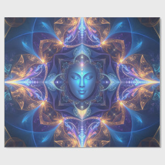 Papper omslagning av kosmetisk upplysning presentpapper