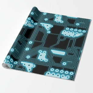 papper omslagning av kretskort presentpapper
