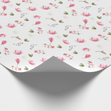Papper omslagning av Magnolia-blomman, rosa Magnol