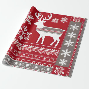 papper omslagning av nordisk julmassa presentpapper