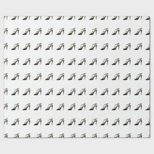 Papper omslagning av skor presentpapper