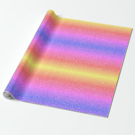 Papper omslagning av snyggt i miniatyrdiagram presentpapper