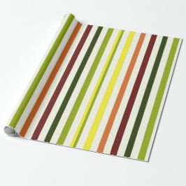 Papper omslutning av färgadens remsgåva presentpapper