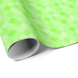 Papper omslutning av mönster med liten grönt presentpapper