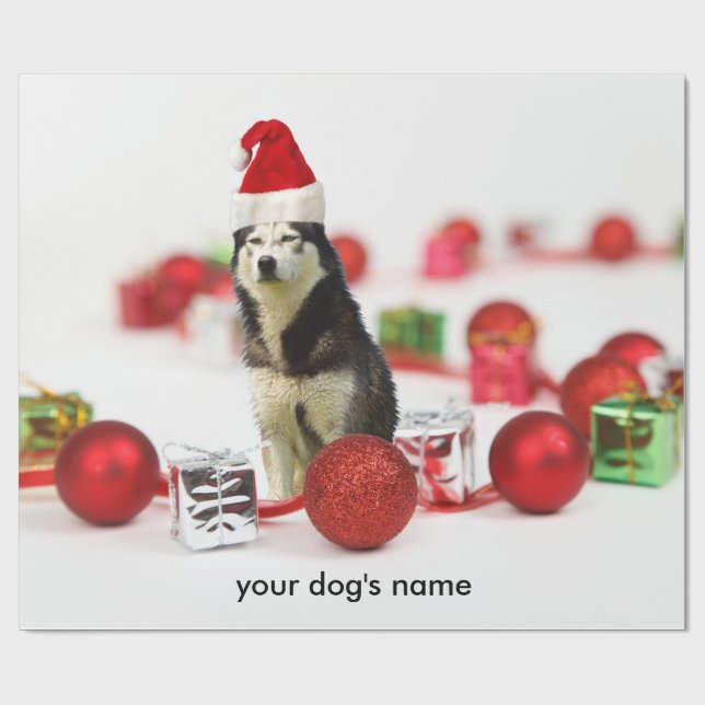 papper omslutning av prydnadsföremål i siberian hu presentpapper (Platt)